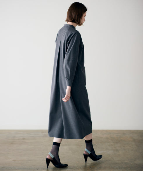 再入荷予約【SOI-MeME】pleats jabot one-piece